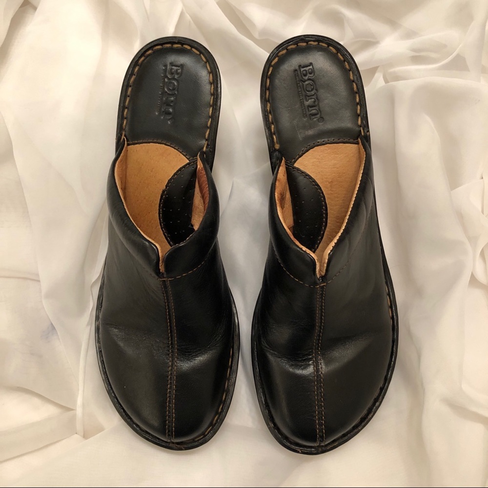 HP💫🌹Born Leather Clogs - Picture 5 of 11